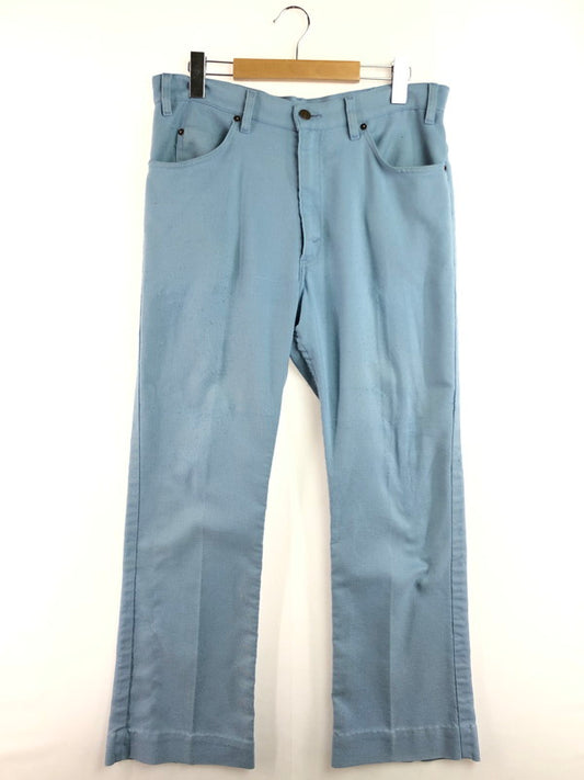 【現状渡し品】【メンズ】 Levi's リーバイス STA-PREST BOOT CUT PANTS 517-4412 ブーツカット パンツ 83年製 157-260216-rt-07-tag サイズ：W34 カラー：ライトブルー 万代Net店
