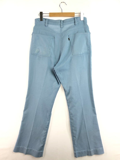 【現状渡し品】【メンズ】 Levi's リーバイス STA-PREST BOOT CUT PANTS 517-4412 ブーツカット パンツ 83年製 157-260216-rt-07-tag サイズ：W34 カラー：ライトブルー 万代Net店