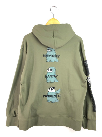 【中古品】【メンズ】 PANDIESTA パンディエスタ ZIP UP HOODIE KHAKI 564322 ジップアップ フーディー パーカー トップス 145-260216-rt-16-tag サイズ：XXL カラー：カーキ 万代Net店