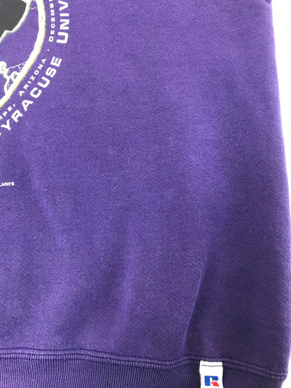 【中古品】【メンズ】 RUSSELL ATHLETIC ラッセル アスレチック USA製 90'S K-STATE FIESTA BOWL 1997 SWEATSHIRT 90年代 スウェットシャツ トレーナー 146-260214-na-03-tag サイズ：XL カラー：パープル 万代Net店
