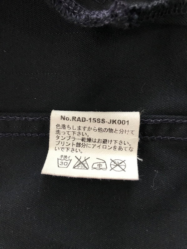 【中古品】【メンズ】 RADIALL ラディアル 15SS BLOUSON BLACK RAD-15SS-JK001 15年春夏 ブルゾン ライトアウター 142-260225-rt-08-tag サイズ：M カラー：ブラック 万代Net店