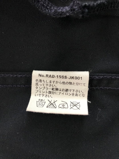 【中古品】【メンズ】 RADIALL ラディアル 15SS BLOUSON BLACK RAD-15SS-JK001 15年春夏 ブルゾン ライトアウター 142-260225-rt-08-tag サイズ：M カラー：ブラック 万代Net店