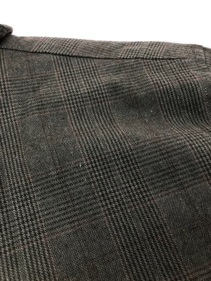【中古品】【メンズ】 BRIXTON ブリクストン DILLINGER BOMBER JACKET BLACK HOUNDSTOOTH 03440 ディリンジャー ボンバージャケット ブラック ハウンドトゥース 142-260216-rt-03-tag サイズ：M カラー：グレー 万代Net店