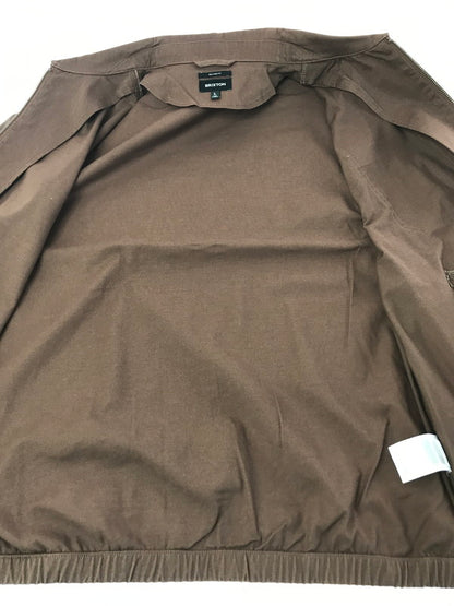 【中古美品】【メンズ】 BRIXTON ブリクストン UNION RELAXED HARRINGTON JACKET 03462 ユニオン リラックス ハリントン ジャケット 142-260225-rt-09-tag サイズ：L カラー：ブラウン 万代Net店