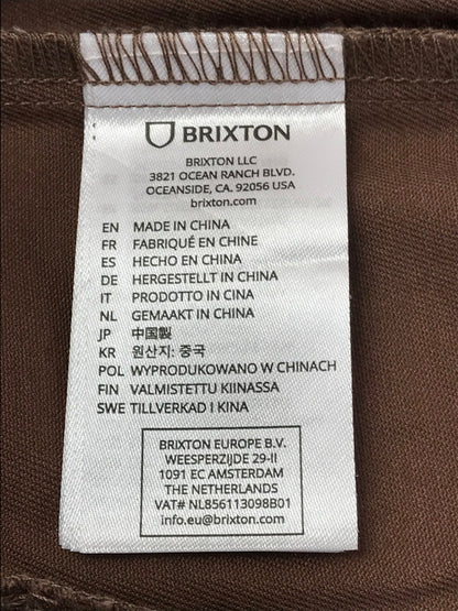 【中古品】【メンズ】 BRIXTON ブリクストン UNION RELAXED HARRINGTON JACKET 03462 ユニオン リラックス ハリントン ジャケット 142-260225-rt-10-tag サイズ：M カラー：ブラウン 万代Net店