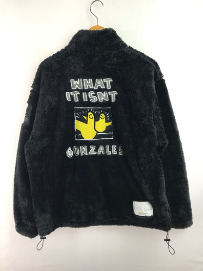 【中古美品】【メンズ】 Mark Gonzales マークゴンザレス SHAGGY BOA JACKET 2H7-64394 シャギーボア ジャケット アウター 142-260225-rt-07-tag サイズ：M カラー：ブラック 万代Net店