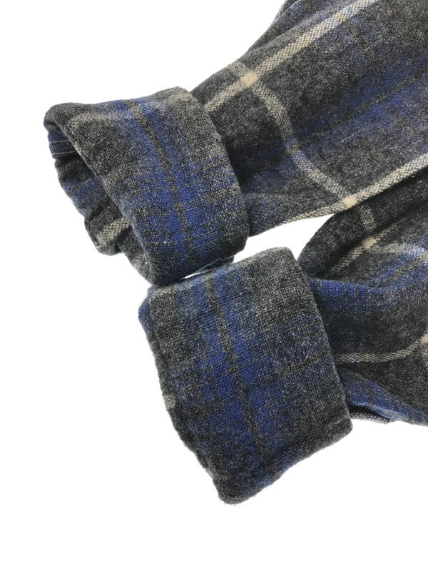【現状渡し品】【メンズ】 FRUIT OF THE LOOM フルーツ オブ ザ ルーム 60's WOOL RAYON OPEN COLLAR SHIRT ウール レーヨン オープンカラー シャツ トップス 146-260213-rt-08-tag カラー：グレー/ブルー 万代Net店