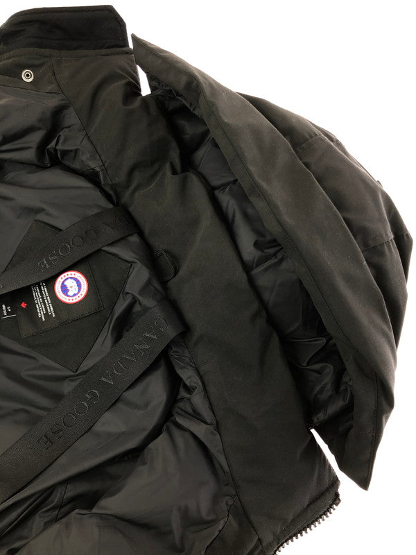 【中古品】【メンズ】 CANADA GOOSE カナダグース WYNDHAM PARKA BLACK LABEL 2048MB ウィンダム パーカー ブラックレーベル 国内正規 140-260216-rt-05-tag サイズ：S カラー：ブラック 万代Net店