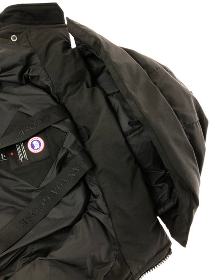 【中古品】【メンズ】 CANADA GOOSE カナダグース WYNDHAM PARKA BLACK LABEL 2048MB ウィンダム パーカー ブラックレーベル 国内正規 140-260216-rt-05-tag サイズ：S カラー：ブラック 万代Net店