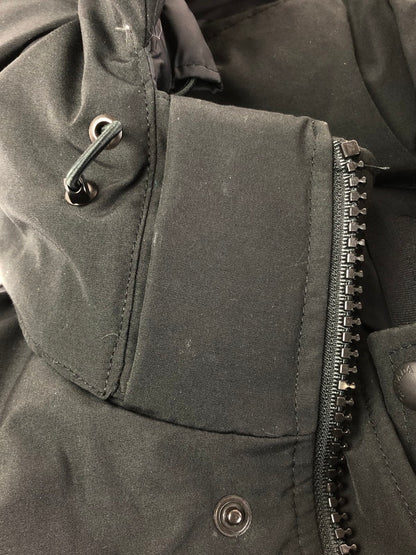 【中古品】【メンズ】 CANADA GOOSE カナダグース WYNDHAM PARKA BLACK LABEL 2048MB ウィンダム パーカー ブラックレーベル 国内正規 140-260216-rt-05-tag サイズ：S カラー：ブラック 万代Net店