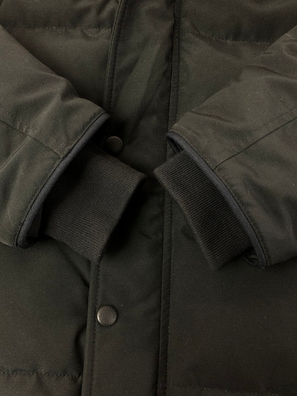 【中古品】【メンズ】 CANADA GOOSE カナダグース WYNDHAM PARKA BLACK LABEL 2048MB ウィンダム パーカー ブラックレーベル 国内正規 140-260216-rt-05-tag サイズ：S カラー：ブラック 万代Net店