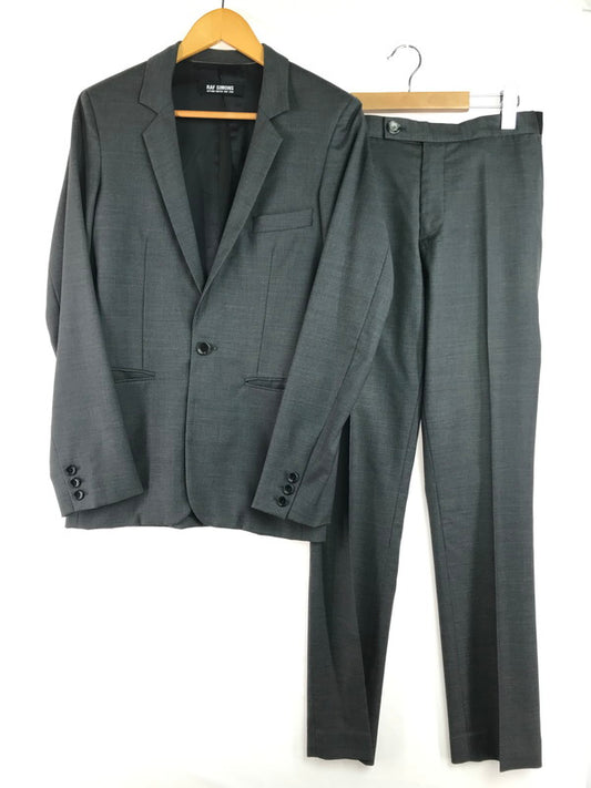 【ジャンク品】【メンズ】 RAF SIMONS ラフシモンズ 07AW SET UP セットアップ ジャケット ボトムス 141-260214-na-09-tag サイズ：44 カラー：グレー系 万代Net店