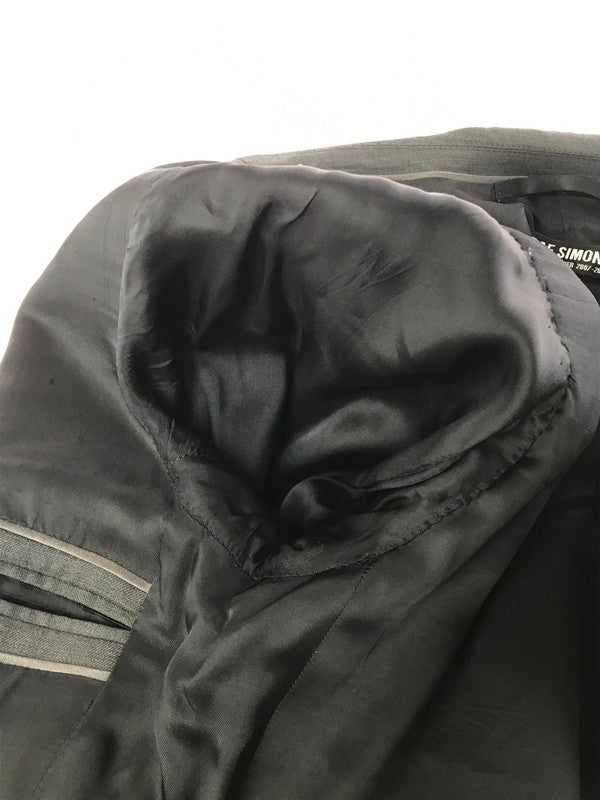 【ジャンク品】【メンズ】 RAF SIMONS ラフシモンズ 07AW SET UP セットアップ ジャケット ボトムス 141-260214-na-09-tag サイズ：44 カラー：グレー系 万代Net店