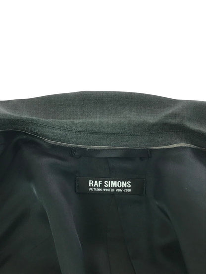 【ジャンク品】【メンズ】 RAF SIMONS ラフシモンズ 07AW SET UP セットアップ ジャケット ボトムス 141-260214-na-09-tag サイズ：44 カラー：グレー系 万代Net店