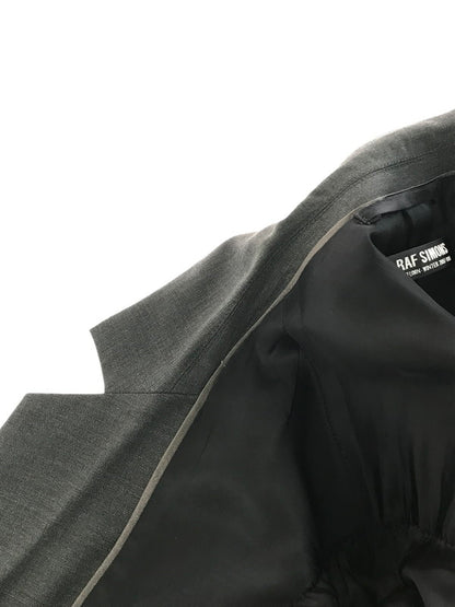【ジャンク品】【メンズ】 RAF SIMONS ラフシモンズ 07AW SET UP セットアップ ジャケット ボトムス 141-260214-na-09-tag サイズ：44 カラー：グレー系 万代Net店