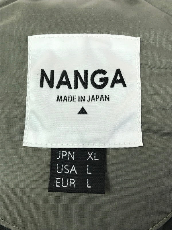 【中古品】【メンズ】 NANGA ナンガ AURORA DOWN JACKET P-RR-11E オーロラ ダウンジャケット アウター 144-260214-na-07-tag サイズ：XL カラー：カーキ 万代Net店