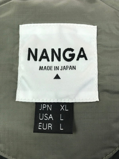 【中古品】【メンズ】 NANGA ナンガ AURORA DOWN JACKET P-RR-11E オーロラ ダウンジャケット アウター 144-260214-na-07-tag サイズ：XL カラー：カーキ 万代Net店