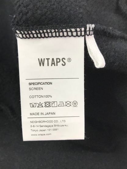 【中古品】【メンズ】 WTAPS ダブルタップス LONG LIVE HOODIE ロング ライブ フーディー パーカー トップス 142-260408-rt-07-tag サイズ：4 カラー：ブラック 万代Net店
