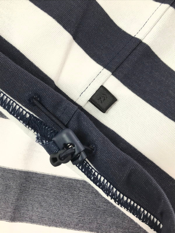 【中古品】【メンズ】 DAIWAPIER39 ダイワピア TECH DRAWSTRING BORDER L/S TEE BE-33024 テック ドローストリング ボーダー　ロングスリーブTシャツ トップス 140-260522-rt-09-tagh サイズ：XL カラー：ネイビー 万代Net店