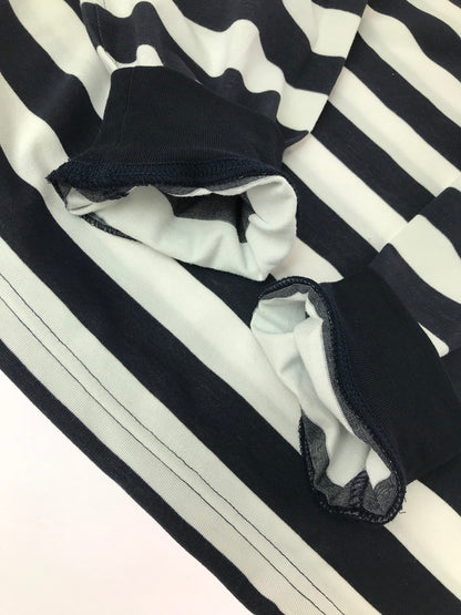 【中古品】【メンズ】 DAIWAPIER39 ダイワピア TECH DRAWSTRING BORDER L/S TEE BE-33024 テック ドローストリング ボーダー　ロングスリーブTシャツ トップス 140-260522-rt-09-tagh サイズ：XL カラー：ネイビー 万代Net店