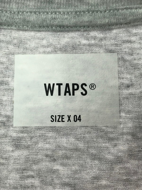【中古品】【メンズ】 WTAPS ダブルタップス 25SS WOUND L/S CTPL 251ATDT-CSM10 ウーンド ロングスリーブ Tシャツ 142-260408-rt-01-tag サイズ：4 カラー：グレー 万代Net店