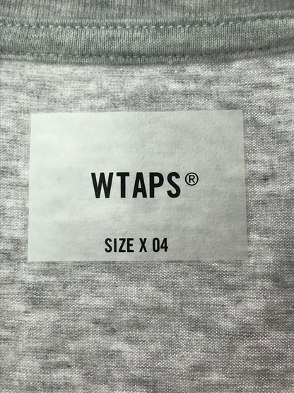 【中古品】【メンズ】 WTAPS ダブルタップス 25SS WOUND L/S CTPL 251ATDT-CSM10 ウーンド ロングスリーブ Tシャツ 142-260408-rt-01-tag サイズ：4 カラー：グレー 万代Net店