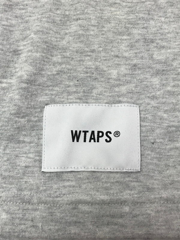 【中古品】【メンズ】 WTAPS ダブルタップス 25SS WOUND L/S CTPL 251ATDT-CSM10 ウーンド ロングスリーブ Tシャツ 142-260408-rt-01-tag サイズ：4 カラー：グレー 万代Net店
