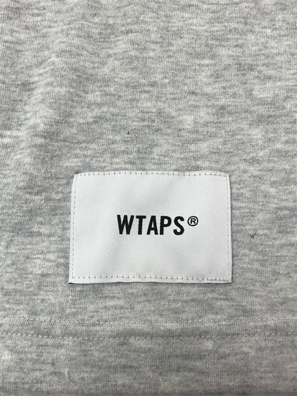 【中古品】【メンズ】 WTAPS ダブルタップス 25SS WOUND L/S CTPL 251ATDT-CSM10 ウーンド ロングスリーブ Tシャツ 142-260408-rt-01-tag サイズ：4 カラー：グレー 万代Net店