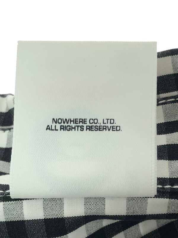 【中古品】【メンズ】 AAPE NOW エーエイプ ナウ L/S BD SHIRT AAPSTM8537XXO ロングスリーブ ボタンダウン シャツ トップス 142-260403-rt-05-tagh サイズ：L カラー：ブラック/ホワイト 万代Net店