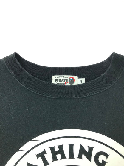 【中古品】【メンズ】 A BATHING APE アベイシングエイプ PIRATE SWEATSHIRT 004GDI221001H パイレーツ スウェットシャツ トレーナー 142-260518-na-27-tagh サイズ：XL カラー：ブラック 万代Net店
