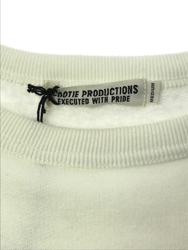 【中古品】【メンズ】 COOTIE クーティー T C CREWNECK SWEATSHIRT CTE-19A312 クルーネック スウェットシャツ トップス 142-260408-rt-02-tag サイズ：M カラー：ホワイト 万代Net店