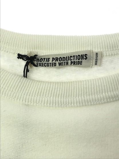 【中古品】【メンズ】 COOTIE クーティー T C CREWNECK SWEATSHIRT CTE-19A312 クルーネック スウェットシャツ トップス 142-260408-rt-02-tag サイズ：M カラー：ホワイト 万代Net店