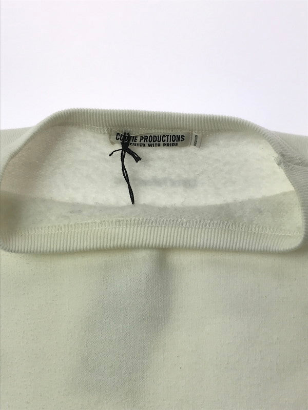 【中古品】【メンズ】 COOTIE クーティー T C CREWNECK SWEATSHIRT CTE-19A312 クルーネック スウェットシャツ トップス 142-260408-rt-02-tag サイズ：M カラー：ホワイト 万代Net店