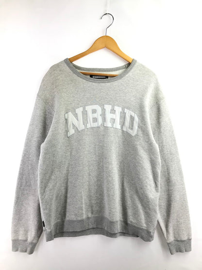 【中古品】【メンズ】 NEIGHBORHOOD ネイバーフッド 21AW CLASSIC-S C-CREW.L/S 212FPNH-CSM02 クラシック クルーネック トレーナー トップス 142-260408-rt-04-tag サイズ：S カラー：グレー 万代Net店