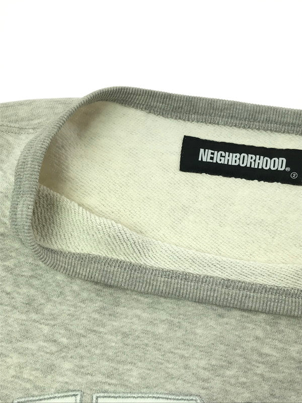 【中古品】【メンズ】 NEIGHBORHOOD ネイバーフッド 21AW CLASSIC-S C-CREW.L/S 212FPNH-CSM02 クラシック クルーネック トレーナー トップス 142-260408-rt-04-tag サイズ：S カラー：グレー 万代Net店