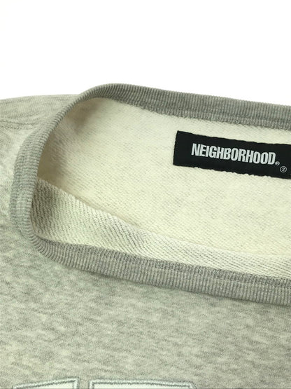 【中古品】【メンズ】 NEIGHBORHOOD ネイバーフッド 21AW CLASSIC-S C-CREW.L/S 212FPNH-CSM02 クラシック クルーネック トレーナー トップス 142-260408-rt-04-tag サイズ：S カラー：グレー 万代Net店