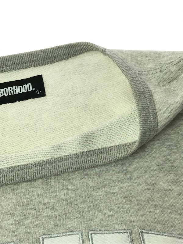 【中古品】【メンズ】 NEIGHBORHOOD ネイバーフッド 21AW CLASSIC-S C-CREW.L/S 212FPNH-CSM02 クラシック クルーネック トレーナー トップス 142-260408-rt-04-tag サイズ：S カラー：グレー 万代Net店
