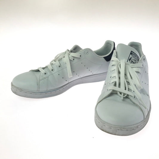【中古品】【メンズ】 adidas アディダス STAN SMITH FOOTWEAR WHITE COLLEGIATE NAVY FX5501 スタンスミス スニーカー 靴 161-260218-rt-04-tag サイズ：28cm US10 カラー：ホワイト 万代Net店