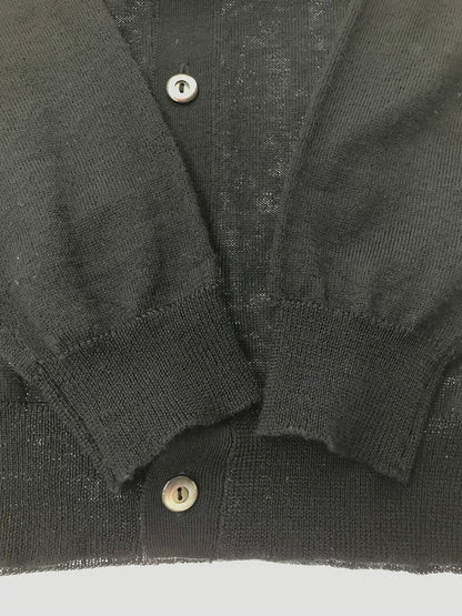 【中古品】【メンズ】 A BATHING APE ア ベイシング エイプ KNIT CARDIGAN 001KNA301002X ニット カーディガン トップス 142-260522-rt-07-tagh サイズ：XL カラー：ブラック 万代Net店