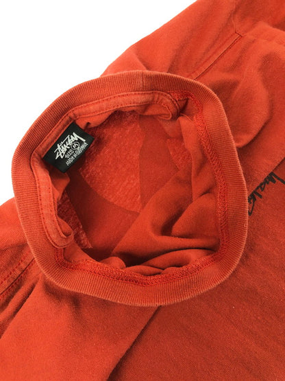 【中古品】【メンズ】 STUSSY ステューシー S CROWN LS T-SHIRT エス クラウン ロングスリーブ Tシャツ 長袖 Tシャツ トップス 142-260709-rt-28-tag サイズ：M カラー：オレンジ 万代Net店