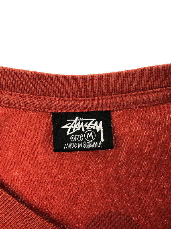 【中古品】【メンズ】 STUSSY ステューシー S CROWN LS T-SHIRT エス クラウン ロングスリーブ Tシャツ 長袖 Tシャツ トップス 142-260709-rt-28-tag サイズ：M カラー：オレンジ 万代Net店