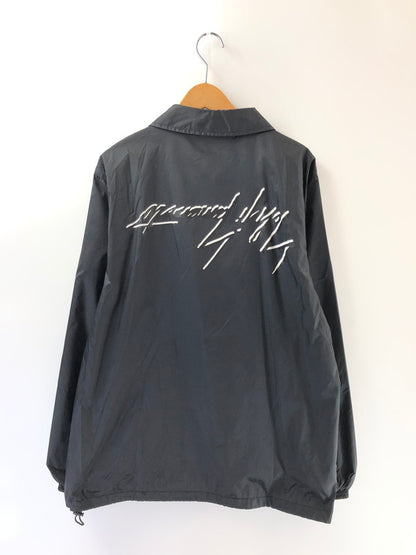 【中古品】【メンズ】 GROUND Y グラウンド ワイ COACH JACKET コーチ ジャケット ライトアウター 140-260705-rt-03-tag サイズ：3 カラー：ブラック 万代Net店