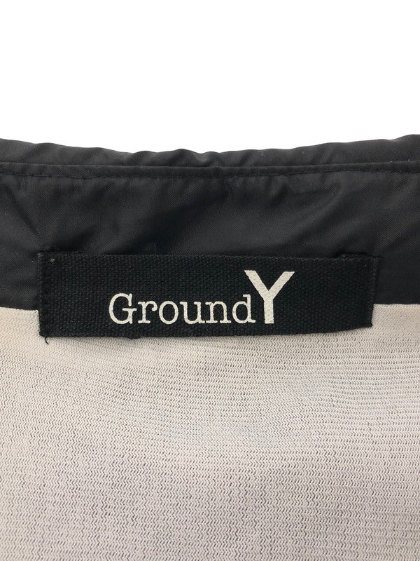 【中古品】【メンズ】 GROUND Y グラウンド ワイ COACH JACKET コーチ ジャケット ライトアウター 140-260705-rt-03-tag サイズ：3 カラー：ブラック 万代Net店