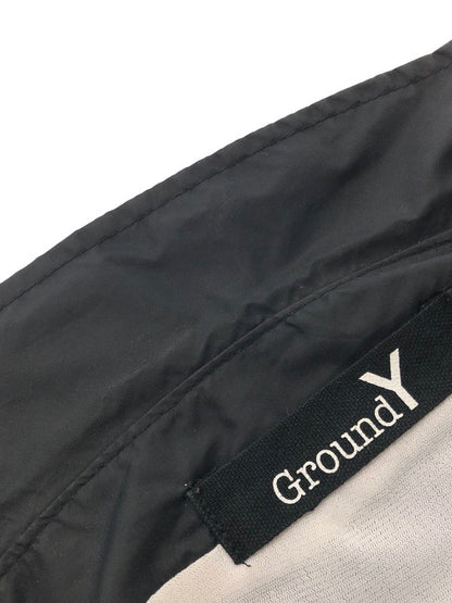 【中古品】【メンズ】 GROUND Y グラウンド ワイ COACH JACKET コーチ ジャケット ライトアウター 140-260705-rt-03-tag サイズ：3 カラー：ブラック 万代Net店