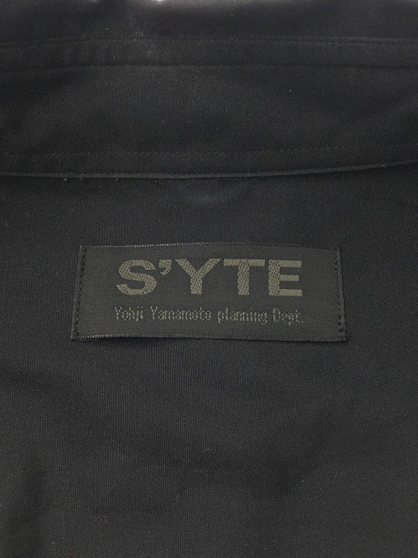 【中古品】【メンズ】 S'YTE サイト ANIMAL L/S SHIRT UJ-B75-080 アニマル ロングスリーブ シャツ トップス 140-260705-rt-01-tag サイズ：3 カラー：ブラック 万代Net店