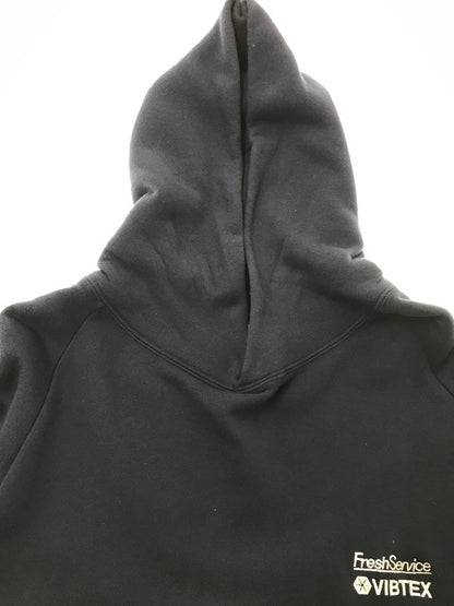【中古品】【メンズ】 FRESHSERVICE×VIBTEX フレッシュサービス×ビブテックス SWEAT PULL HOODIE スウェットプルオーバーフーディ パーカー トップス 140-260803-ki-04-tagh サイズ：L カラー：ネイビー 万代Net店