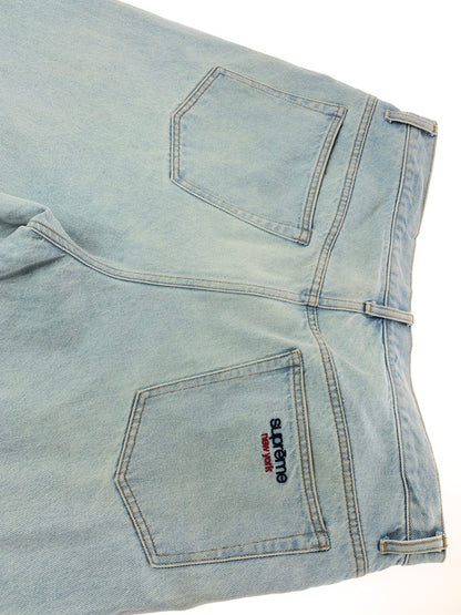 【現状渡し品】【メンズ】 Supreme シュプリーム 24SS BAGGY JEAN 24年春夏 バギー ジーンズ ボトムス 149-260321-rt-10-tag サイズ：34 カラー：ライトインディゴ 万代Net店
