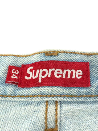【現状渡し品】【メンズ】 Supreme シュプリーム 24SS BAGGY JEAN 24年春夏 バギー ジーンズ ボトムス 149-260321-rt-10-tag サイズ：34 カラー：ライトインディゴ 万代Net店