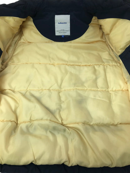 【中古品】【メンズ】 Lafayette ラファイエット HOODED DOWN JACKET NAVY LFT13AW04 フーデッド ダウン ジャケット 142-260219-rt-10-tag サイズ：L カラー：ネイビー 万代Net店