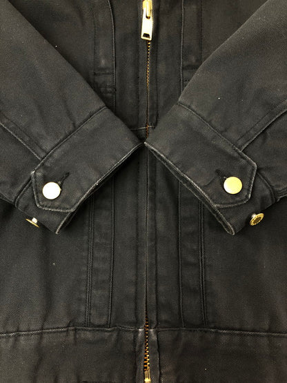 【メンズ】 × DICKIES ディッキーズ 24AW HOODED WORK JACKET ワーク ジャケット 149-260320-rt-29-tag サイズ：L カラー：ブラック 万代Net店